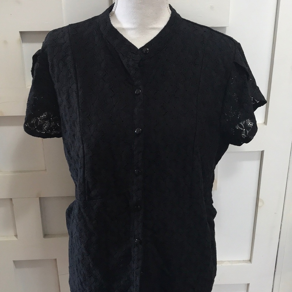 Style&Co Black Woman’s Top Size 2X